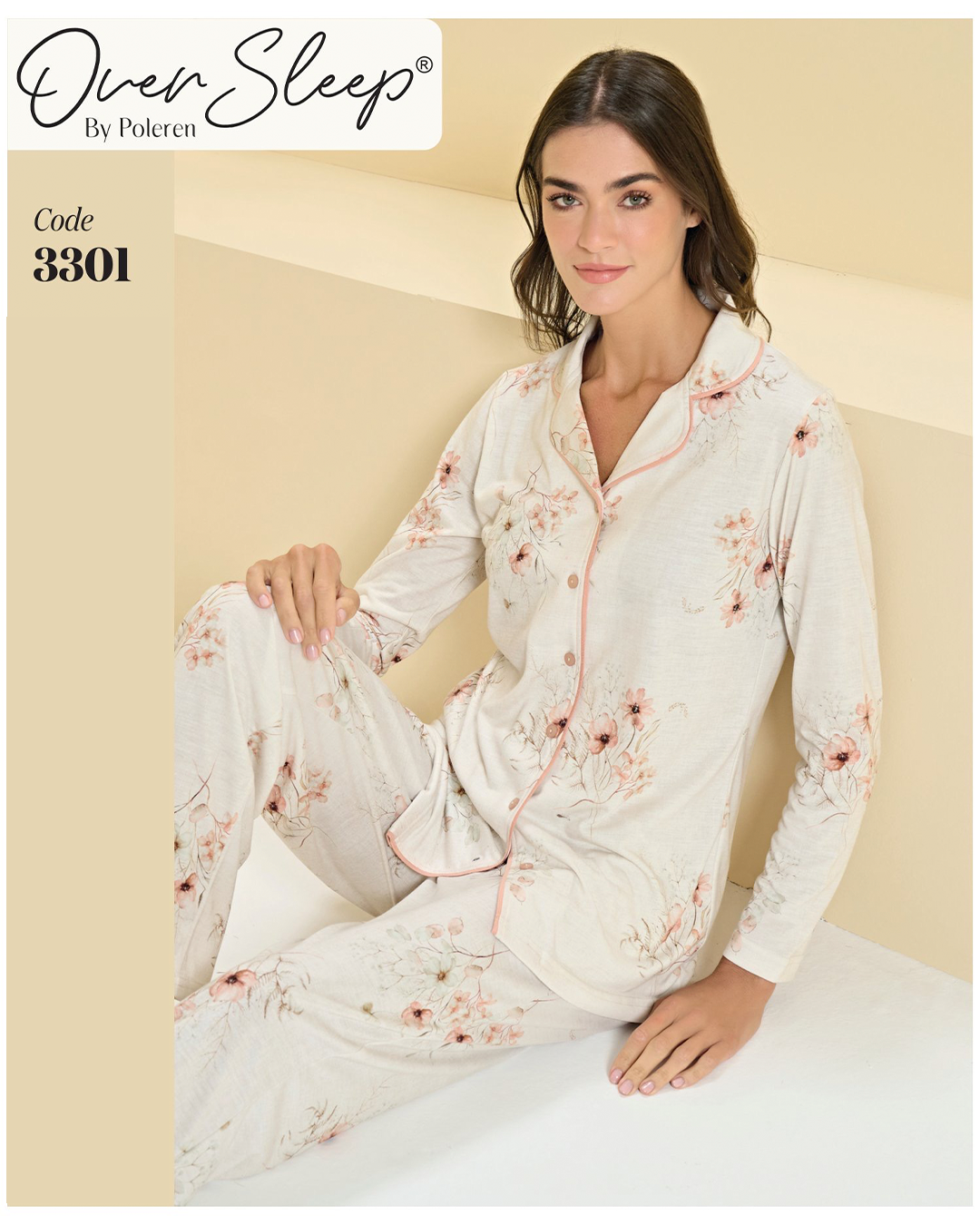 ЖЕНСКИ СЕТ ПИЖАМИ ВИСКОЗА 3301