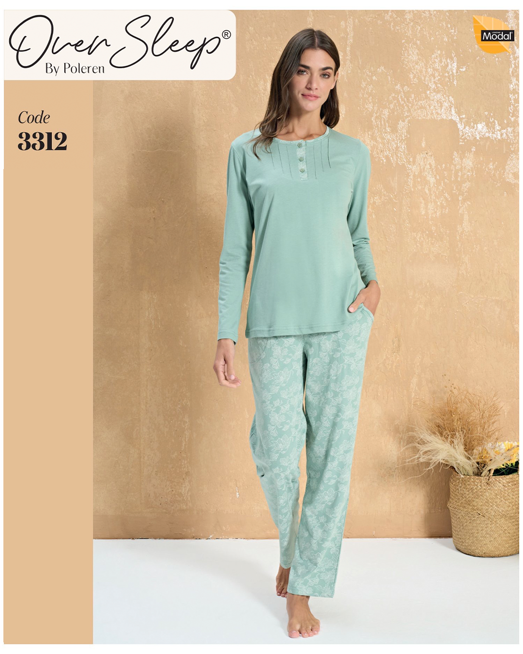 ЖЕНСКИ СЕТ ПИЖАМИ МОДАЛ 3312