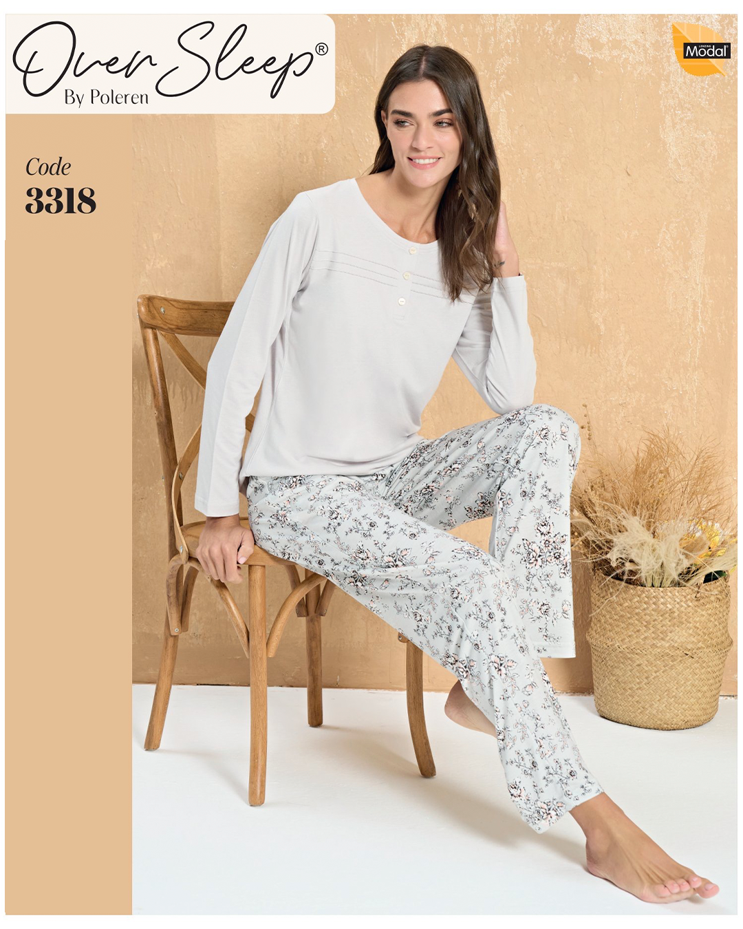 ЖЕНСКИ СЕТ ПИЖАМИ МОДАЛ 3318