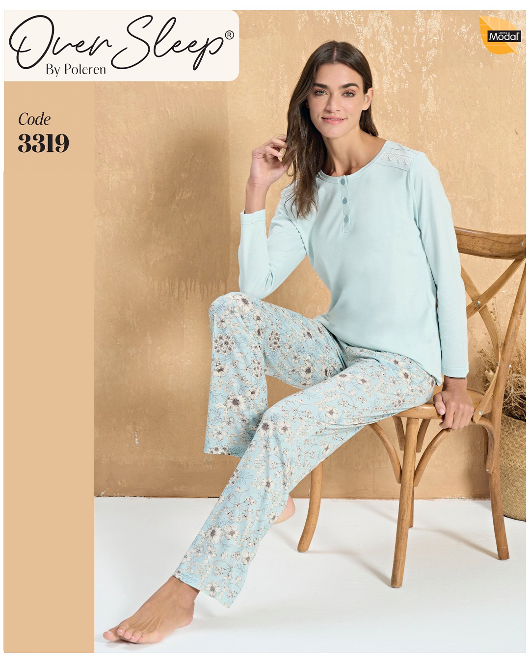 ЖЕНСКИ СЕТ ПИЖАМИ МОДАЛ 3319